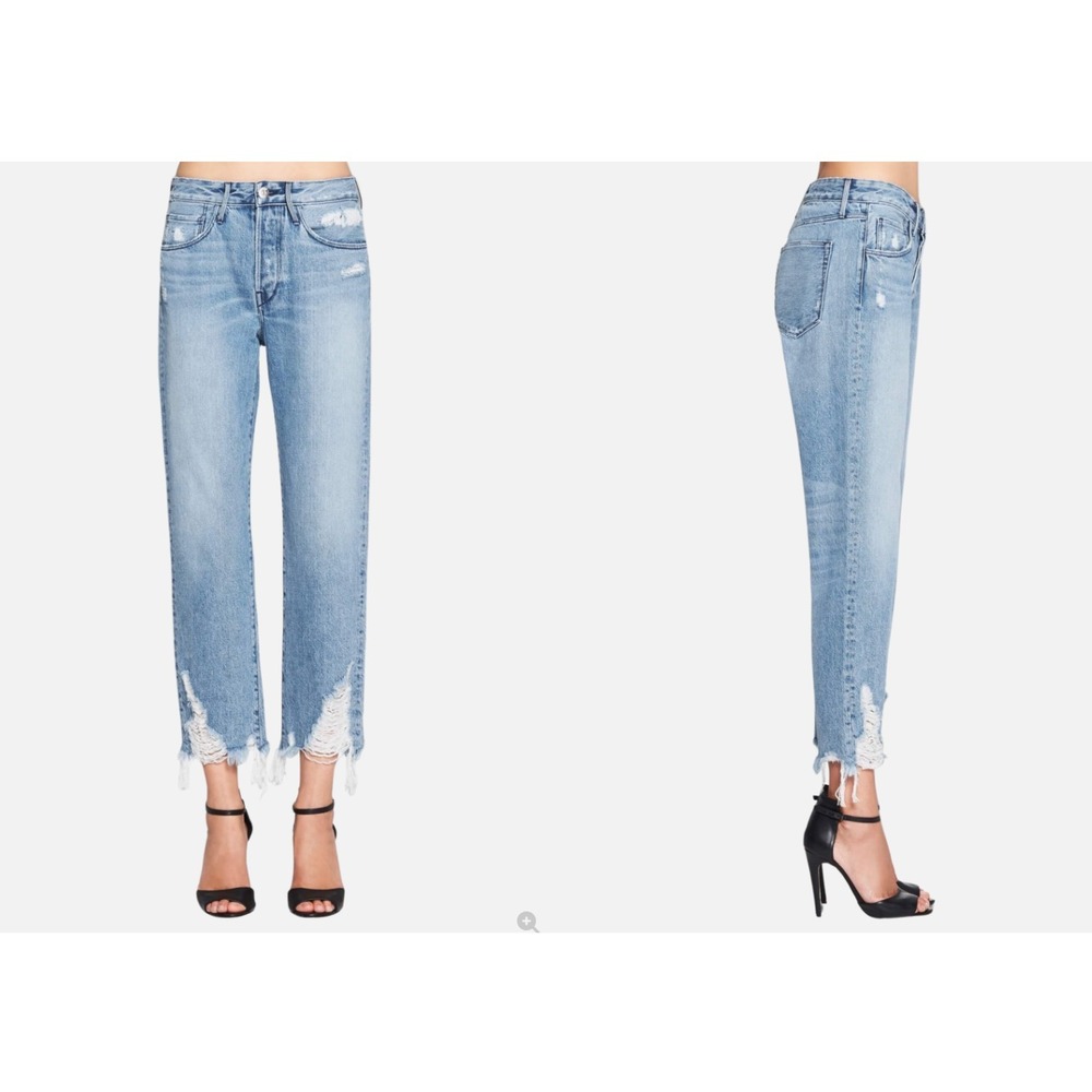 3X1 W3 Higher Ground Boyfriend Crop Jeans in Dover Women 26 Made in USA NWT $343